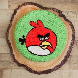 Angry Bird Cake - Order Online Designer Cake 