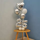 Anniversary Baloon Set: Balloon Bouquet for wedding anniversary