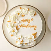 Enchanted Marriage Anniversary Cake Online