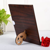 Personalised anniversary Love Frame back view