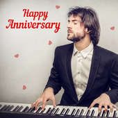 Wish Happy Marriage Anniversary With Piano Surprise