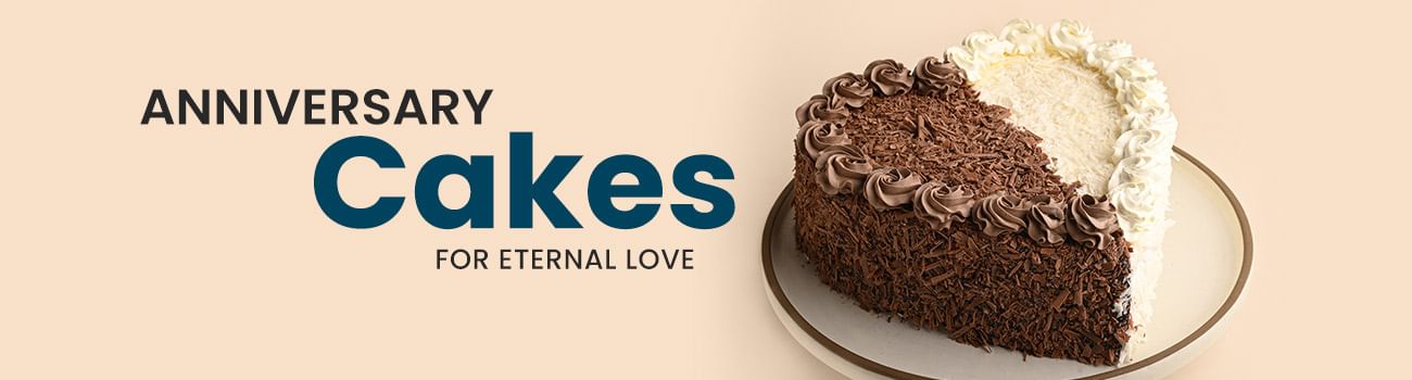 Online Cake Delivery For Anniversary - Flower Aura
