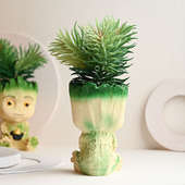 Order Artificial Asparagus In Baby Groot Pots