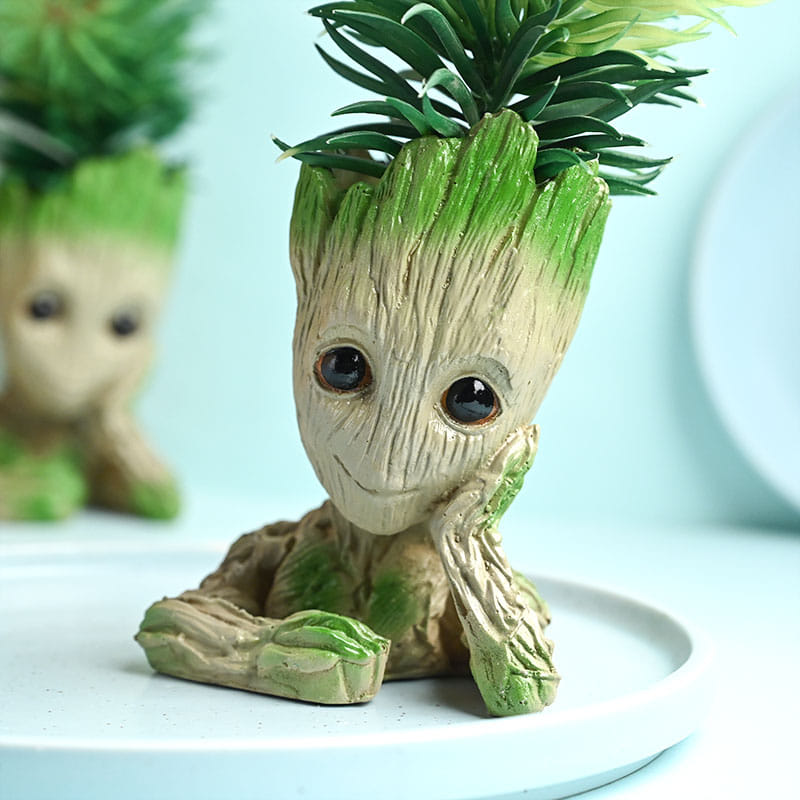 Artificial Asparagus In Groot Pots