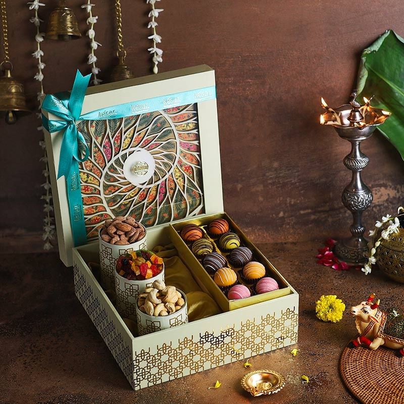 Artisanal Mithai And Nuts Diwali Box