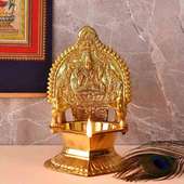 Ashtalakshmi Ganesha Vilakku Brass Diya
