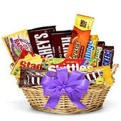 Assorted Candy Basket