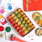 Assorted Chandrakala Holi Gift Box