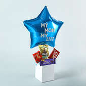 Assorted Choco Box N Star Balloon