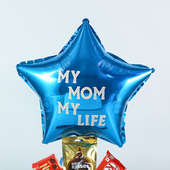 Assorted Choco Box N Star Balloon For Mom