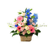Assorted Seasonal Flowers Arrangement