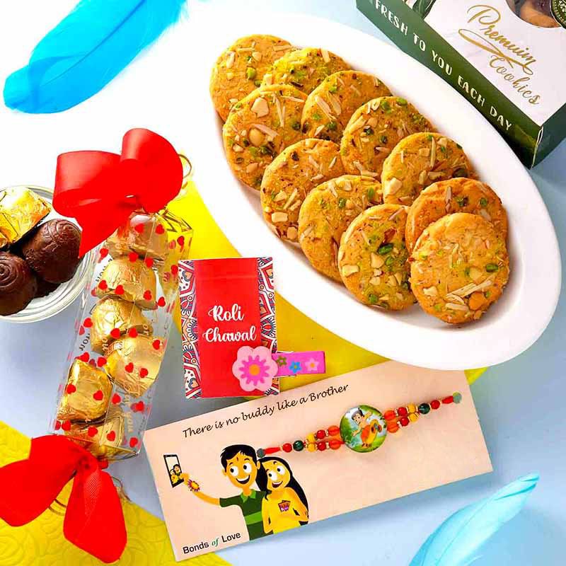 Assorted Smiley Rakhi Combo
