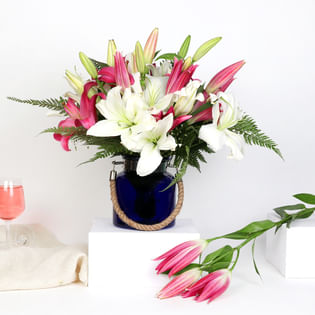 Assortment Of Lilies - Online Flowers Delivery