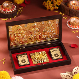 Auspicious Blessing Idols Gift Box