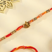 Auspicious Ganpati Charm Rakhi