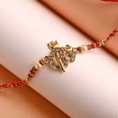 Order Auspicious Om Rakhi For Brother Online - Fancy Rakhi