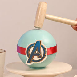 Avengers Pinata Cake