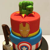 Order Avengers Themed Two Tier Kids Cake
