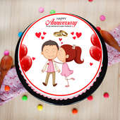 Order Online Anniversary Cake for Husband