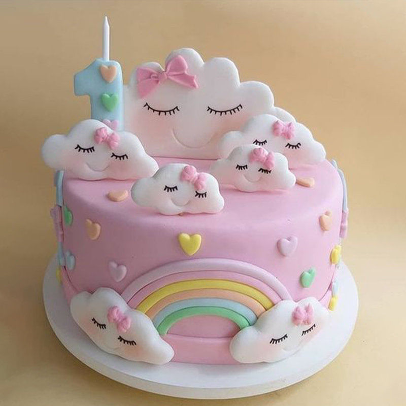 Buy Unicorn 1st B'day Kids Cake