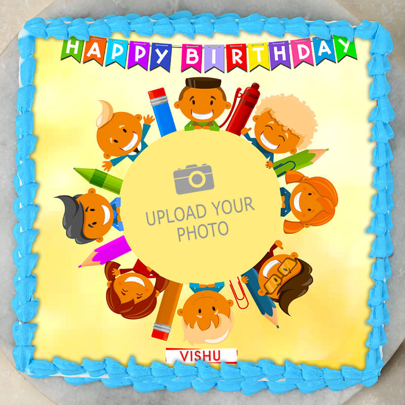 Kids Photo Cake