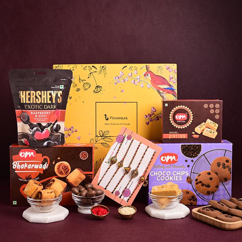 Send Set of 5 Rakhi for Brother Online in India