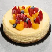 Fresh Fruit Baked Cheesecake