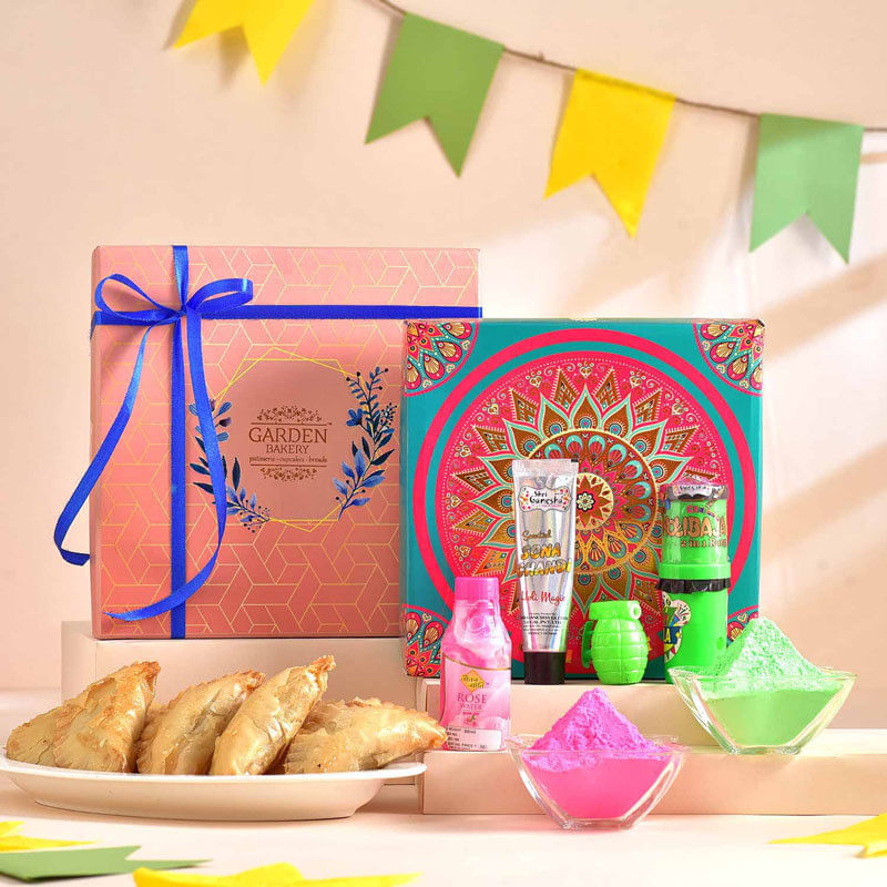 Baked Gujiya N Holi Celebration Kit