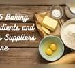 A Guide to 5 Best Baking Ingredient & Tool Suppliers in Pune