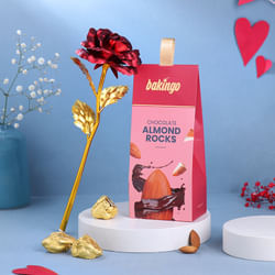 Bakingo Almond Rocks N Love Rose Duo