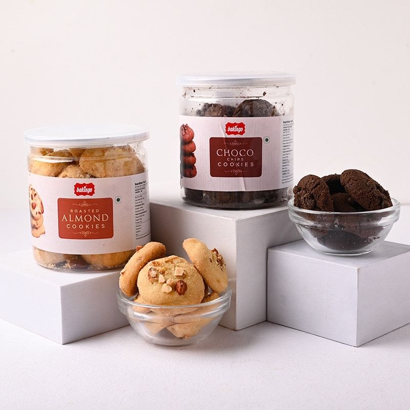 Bakingo Choco N Almond Cookies Combo