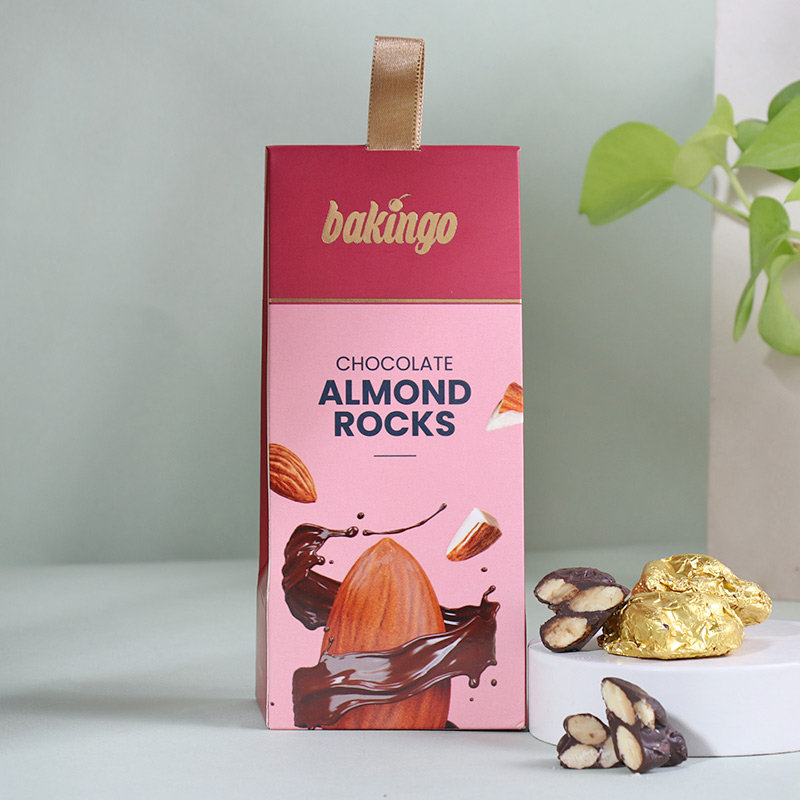 Handmade Almonds Chocolate Rocks 100 gms