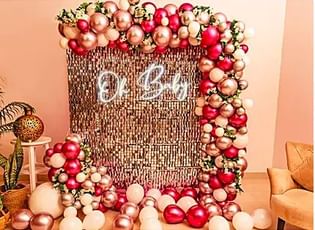 Balloon Baby Shower Decor: Baby Shower Balloon Decoration
