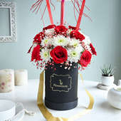 Valentines Flower Box