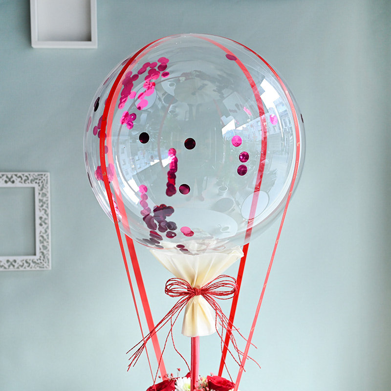 Balloon Daisies N Roses Combo Gift 