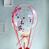 Balloon Daisies N Roses Combo Gift 