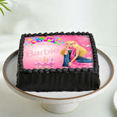 Barbie Cake For Birthday Celebration