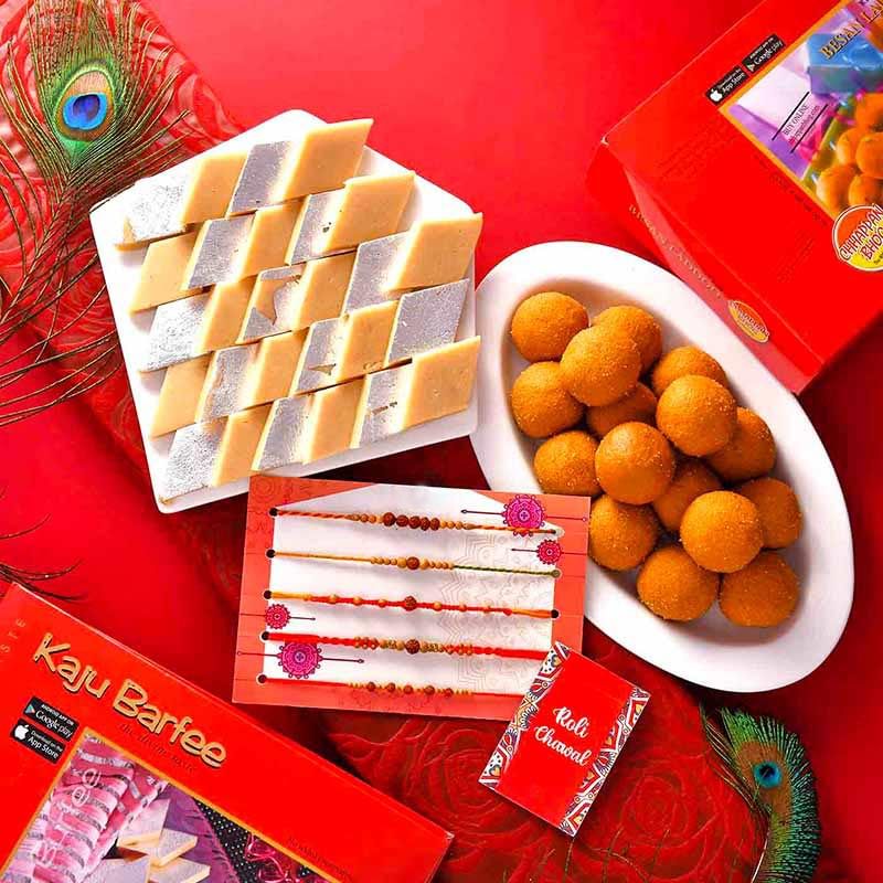 Barfi Laddoo Rakhi