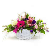 Basket Of Floral Delight