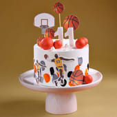 Basketbal Fever Theme Cake