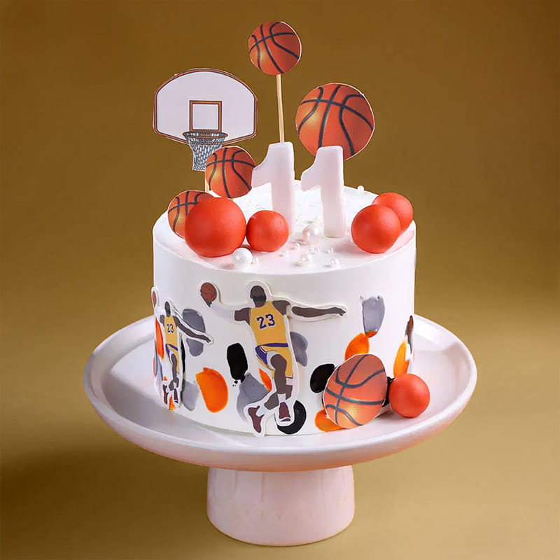 Basketbal Fever Theme Cake