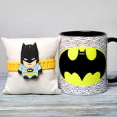Batman Rakhi And Mug Combo