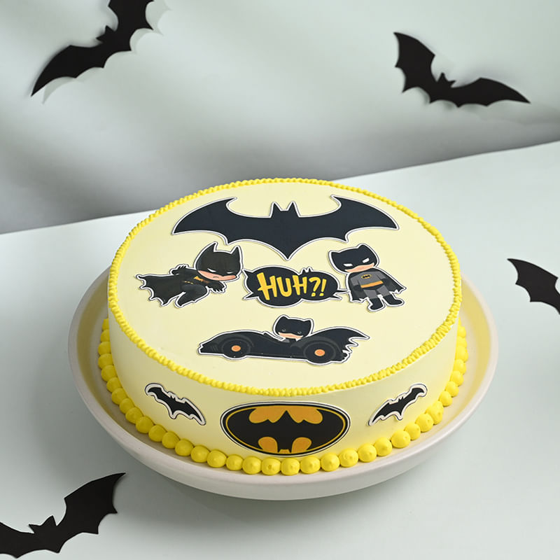 Batman Superhero Theme Cake