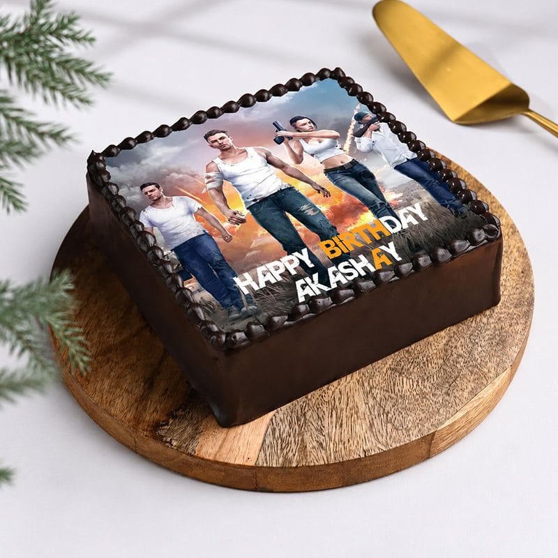 Battle Squad Chocolate Cake
