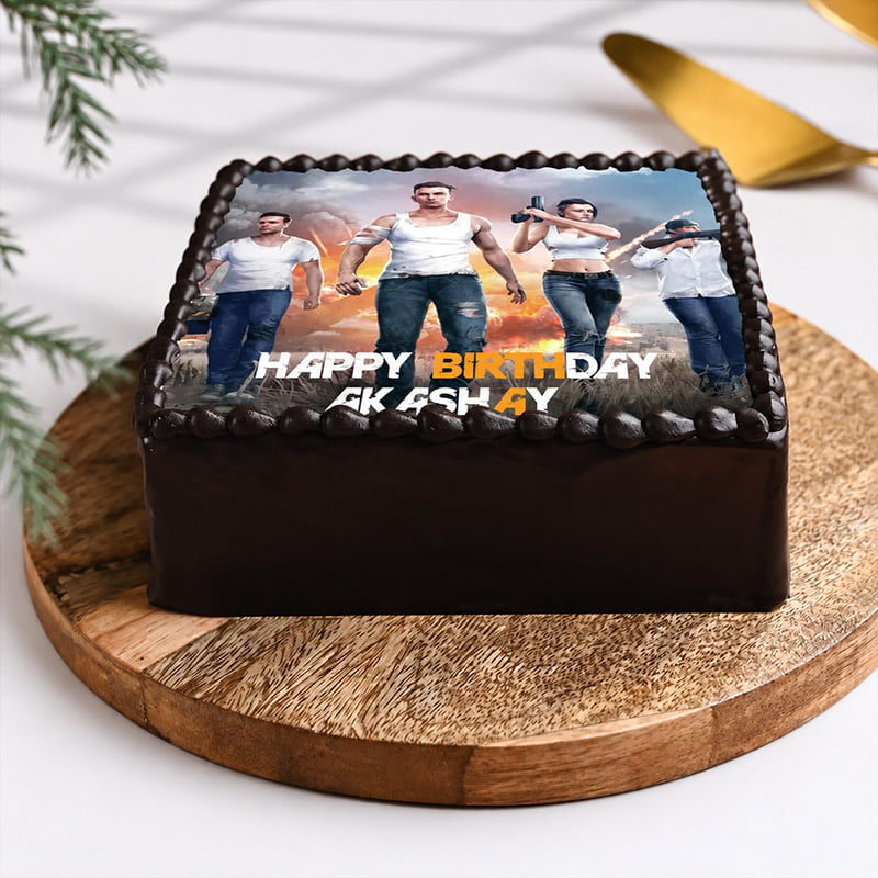 Battle Squad Chocolate Cake
