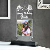 Acrylic Led Photo Lamp - Best Personalised Birthday Gift