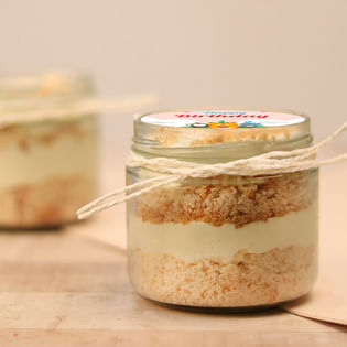 Bday Photo Butterscoth Jar Cake Online