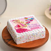 Barbie Birthday Poster Cake