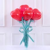 Heart Bouquet Balloon Arrangement