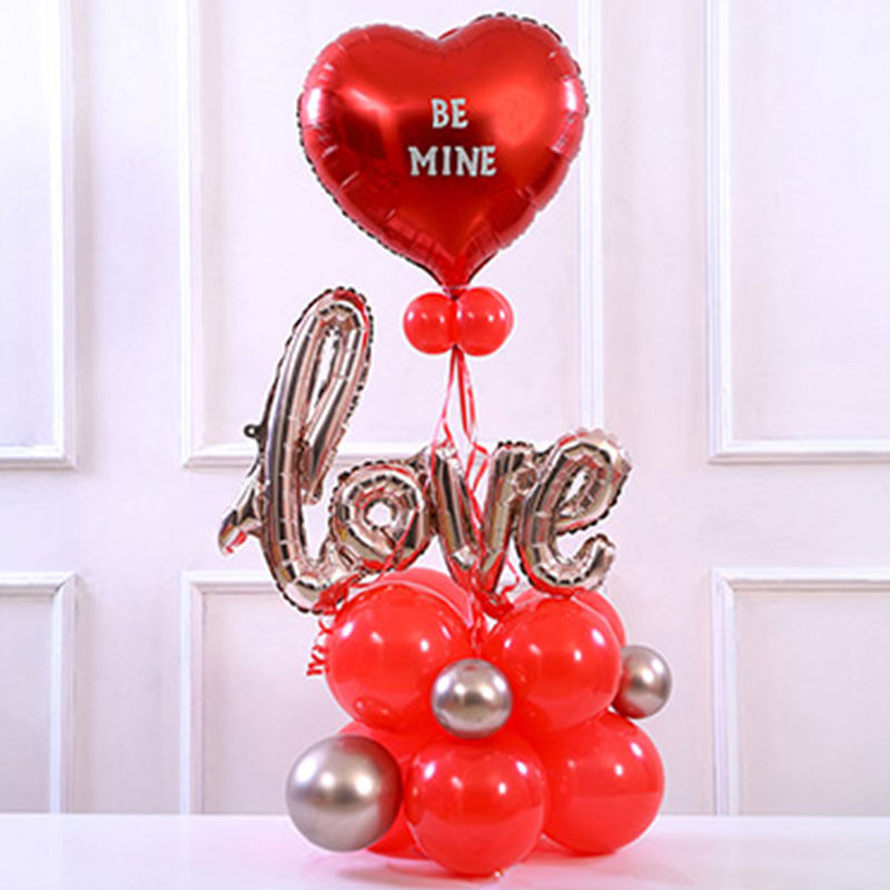 Be Mine Romantic Balloon Decor